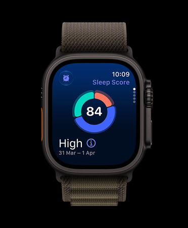 Apple Watch Ultra 4 Sleep Score screen